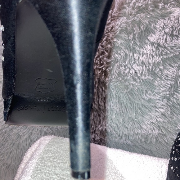 White House Black Market Matilda Sparkle Heels Size 9.5 - Picture 9 of 13